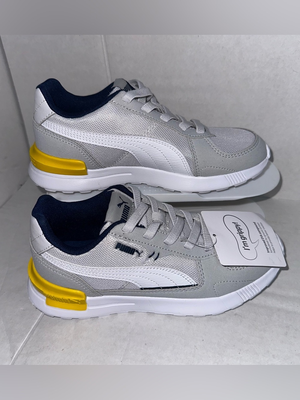 Puma toddler kids running shoes US Sz 2 soft foam optimal comfort 381988-25 NWT